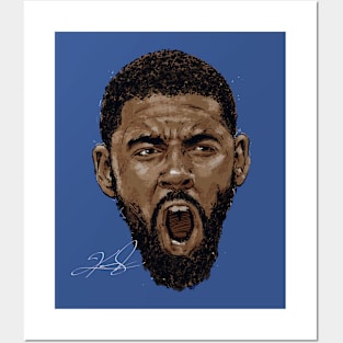 Kyrie Irving Dallas Scream Posters and Art